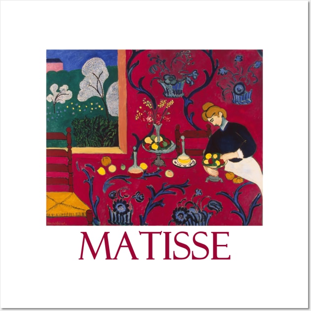 The Red Room (1908) by Henri Matisse Wall Art by Naves